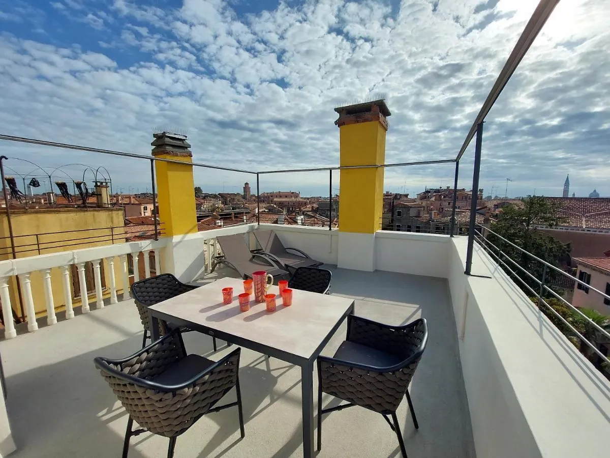 Ca' Francesca Suite Terrace In Venice Apartment